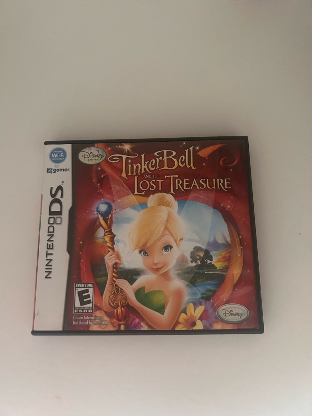 Disney Tinker Bell and the Lost Treasure Nintendo DS - Red Cover